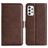 Mobigear Slim Magnet Housse Samsung Galaxy A23 Etui Porte-Monnaie - Marron