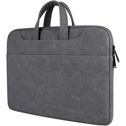 Mobigear London Sacoche Ordinateur portable 13 - 14 Pouces Sacoche ordinateur + Poignée - Dark Gray