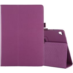 Mobigear Classic Coque iPad 7 (2019) Etui + Porte-crayon - Violet