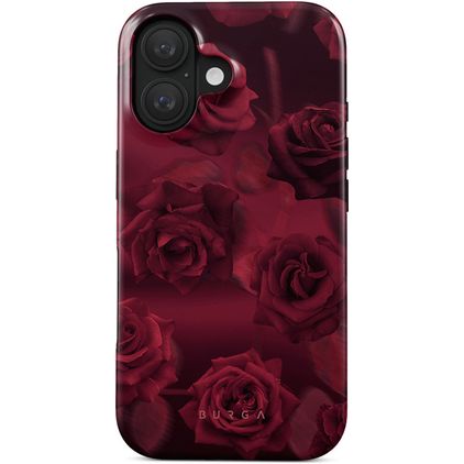 Burga Tough Coque iPhone 16 Coque arrière Rigide Anti-Chocs - Femme Fatale