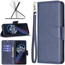 Mobigear Excellent Housse Realme 9 Pro Plus Etui Porte-Monnaie - Bleu