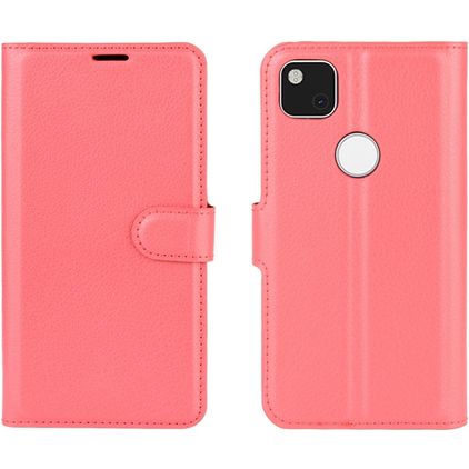 Mobigear Classic Housse Google Pixel 4a Etui Porte-Monnaie - Rouge