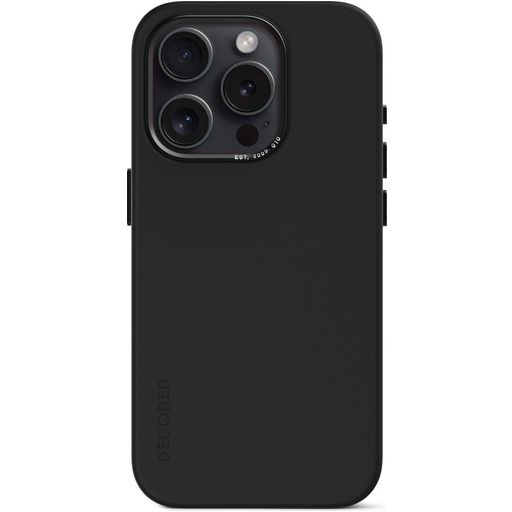 Decoded Coque iPhone 15 Pro Coque arrière en Silicone - Graphene