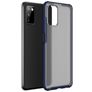 Mobigear Shockproof Coque Samsung Galaxy A03s Coque arrière Rigide Anti-Chocs - Dark Blue