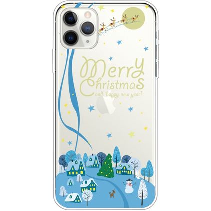 Mobigear Design Coque iPhone 11 Pro Max Coque arrière en TPU Souple - Noël