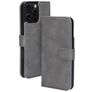 Mobiparts Classic Wallet MagSafe Housse iPhone 16 Pro Max MagSafe Etui Porte-Monnaie - Granite Grey