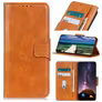 Mobigear Classy Housse iPhone 13 Etui Porte-Monnaie - Cognac