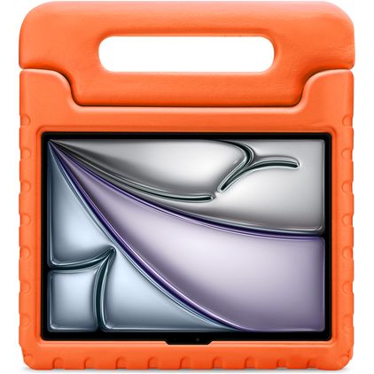 Xccess Kids Guard Coque iPad Pro 12.9 Pouces (2021) Coque de tablette pour enfants avec Poignée Enfants en EVA - Orange
