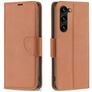 Mobigear Excellent Housse Samsung Galaxy S23 Plus Etui Porte-Monnaie - Marron