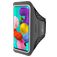 Mobiparts Comfort Fit Brassard Téléphone Samsung Galaxy A51 Brassard Coque de Sport en Neoprène - Noir