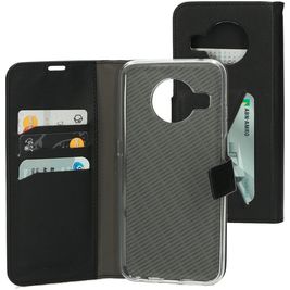 Mobiparts Classic Wallet Housse Nokia X10 Etui Porte-Monnaie - Noir