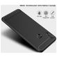 Mobigear Brushed Slim Coque HONOR Note 10 Coque arrière en TPU Souple - Bleu Marin