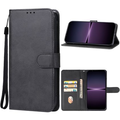Mobigear Wallet Sony Xperia 1 V Étui Portefeuille - Noir