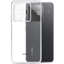 Mobilize Gelly Case Coque Transparente Realme GT 7T Coque arrière en TPU Souple - Transparent