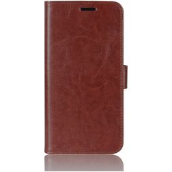 Mobigear Wallet Housse OPPO A91 Etui Porte-Monnaie - Marron