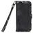 Mobilize Gelly Zipper iPhone XS Max Détachable 2in1 Pochette - Noir