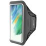 Mobiparts Comfort Fit Brassard Téléphone Samsung Galaxy S21 FE Brassard Coque de Sport en Neoprène - Noir