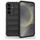 Mobigear Bumpy Coque Samsung Galaxy S25 Coque arrière en TPU Souple - Noir