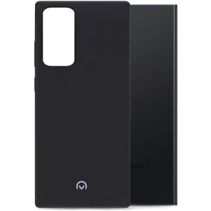 Mobilize Rubber Gelly Coque Samsung Galaxy S23 Ultra Coque arrière en TPU Souple - Matt Black