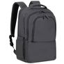 Rivacase Tegel Coated Sac à dos Ordinateur portable Sacoche ordinateur - Noir