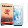 GrizzlyCoat Vivo X80 Pro Hydrogel TPU Protection d'écran - Compatible Coque + Cadre d'installation (Lot de 2)