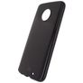 Mobilize Gelly Coque Motorola Moto X4 Coque arrière en TPU Souple - Noir