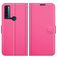 Mobigear Classic Housse TCL 20 SE Etui Porte-Monnaie - Magenta