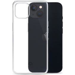 Mobilize Gelly Coque Transparente iPhone 13 Mini Coque arrière en TPU Souple - Transparent
