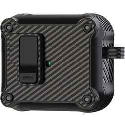 Mobigear Racing Clip Coque Apple AirPods 3 Coque Rigide - Noir