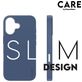 CARE by PanzerGlass Fashionable Coque iPhone 16 MagSafe Coque arrière en Silicone - Bleu
