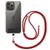Mobigear Lanyard - Cordon de téléphone universel ajustable - Rouge