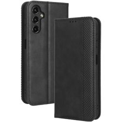 Mobigear Sensation Housse Samsung Galaxy A14 Etui Porte-Monnaie - Noir