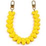 Mobigear Heart Cordon de téléphone universel réglable Plastique rigide - Sunshine Yellow