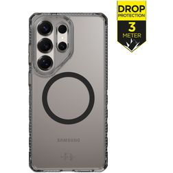 ITSKINS Level 2 HybridMagClear R Coque Samsung Galaxy S26 Ultra MagSafe Coque arrière Rigide Anti-Chocs - Smoke