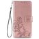 Mobigear Clover Samsung Galaxy A52 Étui Portefeuille - Rose doré
