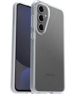 Otterbox React Coque Transparente Samsung Galaxy S24 FE Coque arrière Rigide Anti-Chocs - Transparent