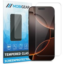 Mobigear iPhone 16 Pro Max Verre trempé Protection d'écran - Compatible Coque