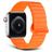 Decoded Traction Loop Bracelet Silicone Apple Watch Fermeture magnétique - 42/41/40/38 mm - Apricot