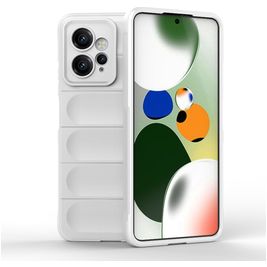 Mobigear Bumpy Coque Xiaomi Redmi Note 12 Coque arrière en TPU Souple - Blanc