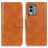 Mobigear Classy Housse Nokia X30 Etui Porte-Monnaie - Cognac