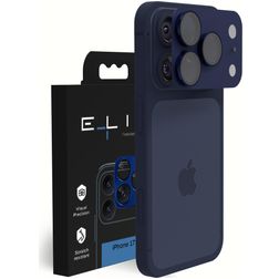 Elite iPhone 17 Pro Aluminum Protection Caméra - Compatible Coque - Bleu