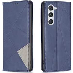 Mobigear Rhombus Slim Housse Samsung Galaxy S24 Etui - Bleu