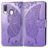 Mobigear Butterfly Samsung Galaxy A40 Étui Portefeuille - Violet