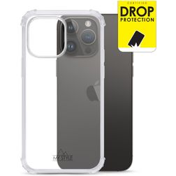 My Style Protective Flex Coque Transparente iPhone 14 Pro Max Coque arrière en TPU Souple Anti-Chocs - Transparent