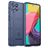 Mobigear Rugged Shield Coque Samsung Galaxy M53 Coque arrière en TPU Souple Anti-Chocs - Bleu