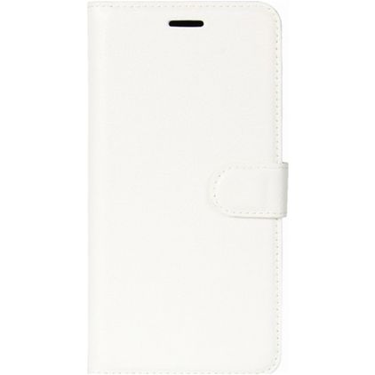 Mobigear Classic Housse Motorola Moto C Plus Etui Porte-Monnaie - Blanc
