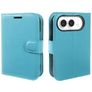 Mobigear Classic Housse iPhone Duo Etui Porte-Monnaie - Bleu