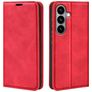 Mobigear Retro Slim Housse Samsung Galaxy S26 Etui Porte-Monnaie - Rouge