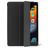 Decoded Textured Slim Coque iPad 10 (2022) Etui en Silicone Souple - Noir