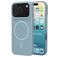 Mobiparts Slim Line iPhone 17 Pro MagSafe Plastique rigide Coque arrière - Sage Green